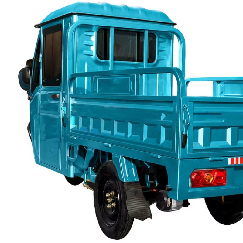 Urban Farming Business - Triciclo Cargo Elettrico con Tetto Apribile,